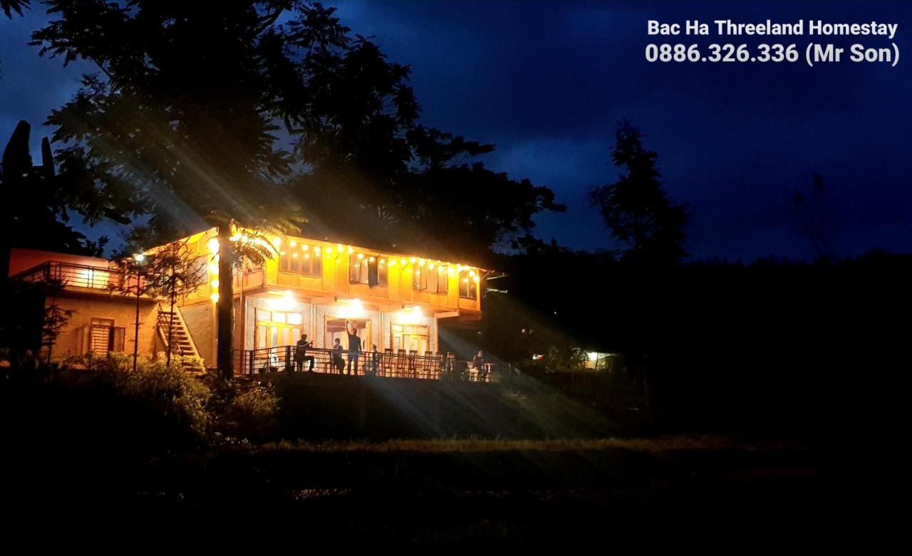 Bac Ha Threeland Homestay Esterno foto