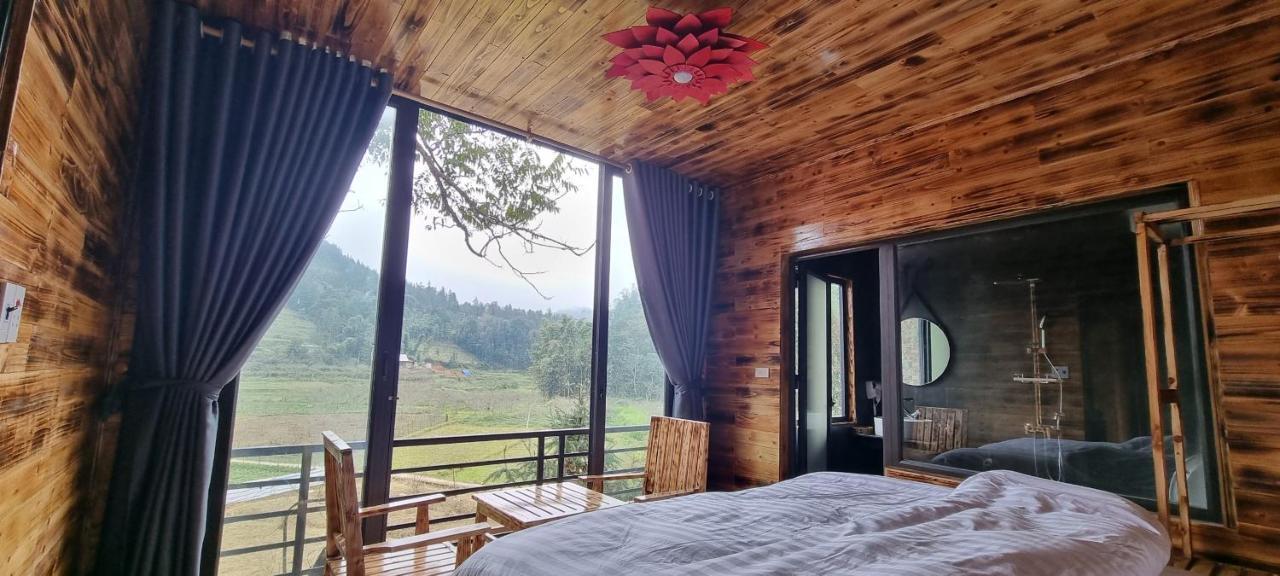Bac Ha Threeland Homestay Esterno foto