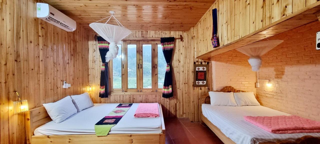Bac Ha Threeland Homestay Esterno foto