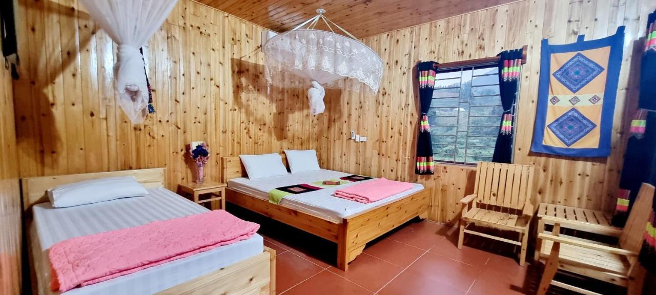 Bac Ha Threeland Homestay Esterno foto