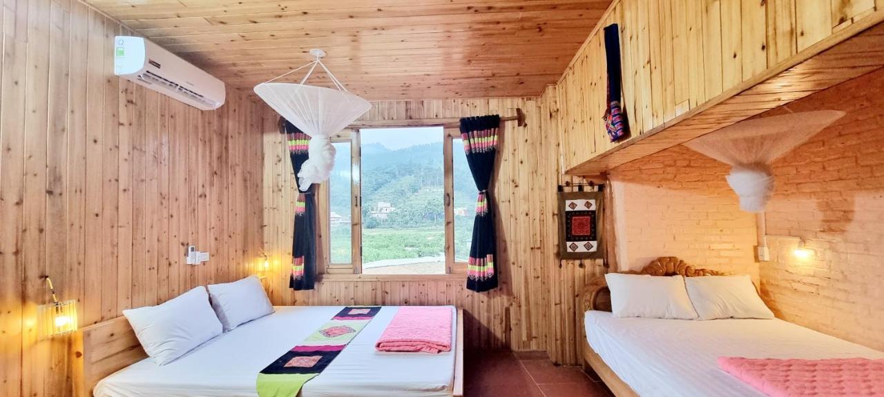 Bac Ha Threeland Homestay Esterno foto