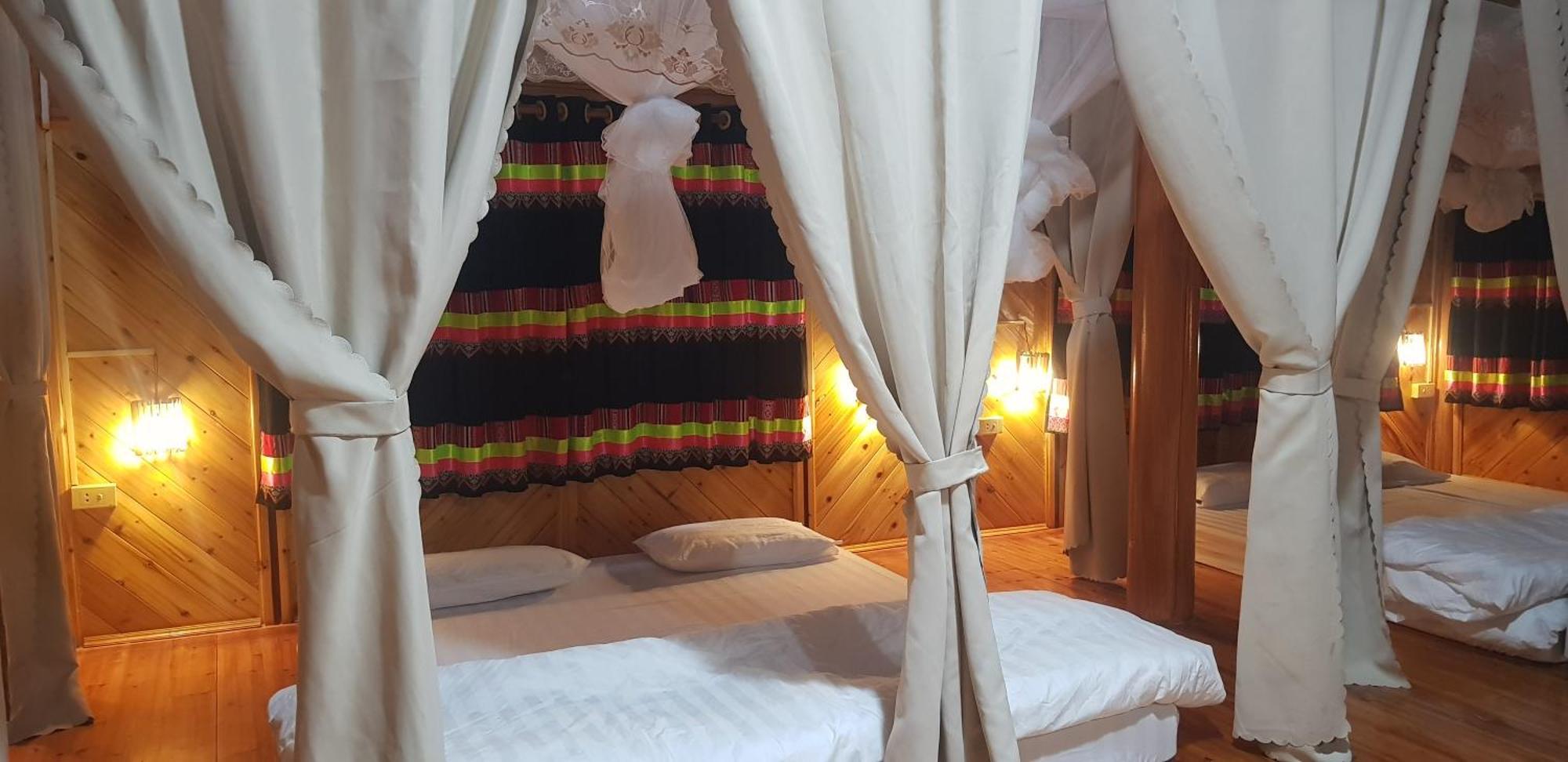 Bac Ha Threeland Homestay Esterno foto