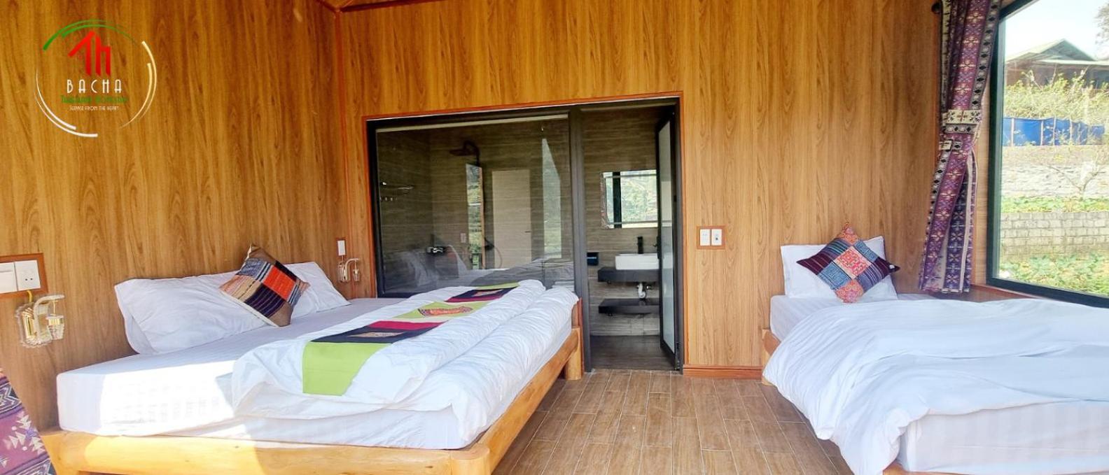 Bac Ha Threeland Homestay Esterno foto