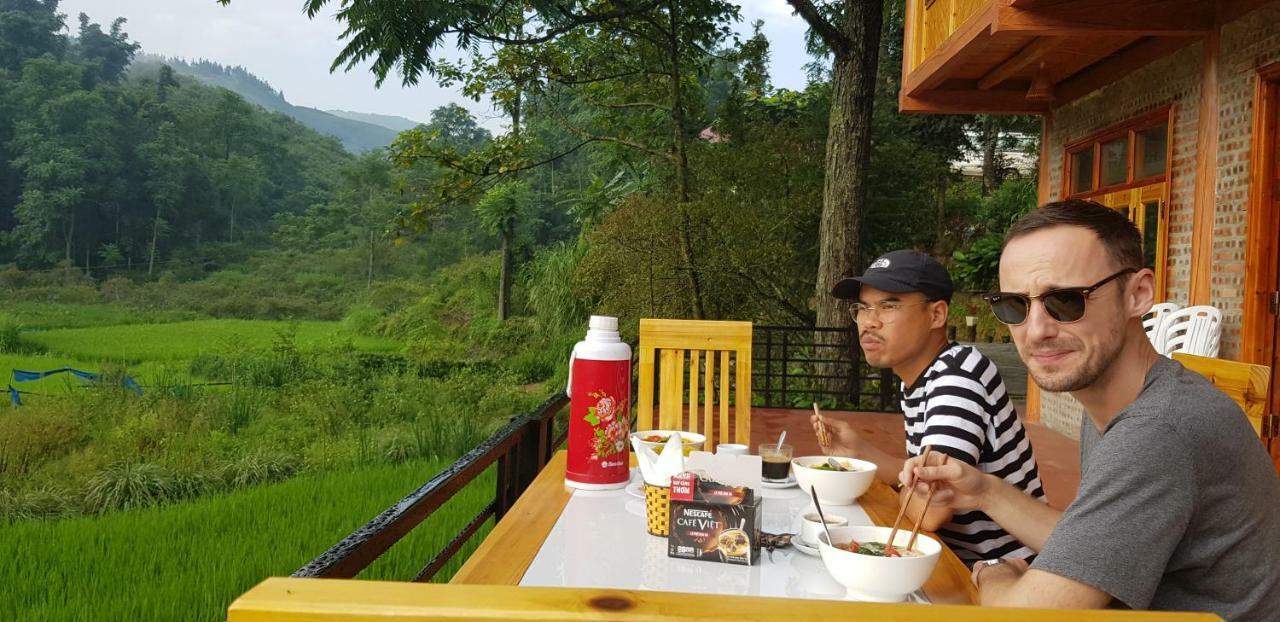 Bac Ha Threeland Homestay Esterno foto