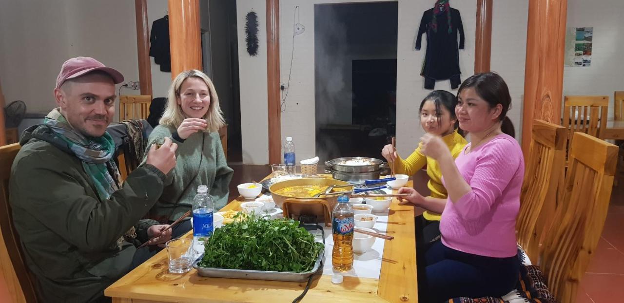 Bac Ha Threeland Homestay Esterno foto