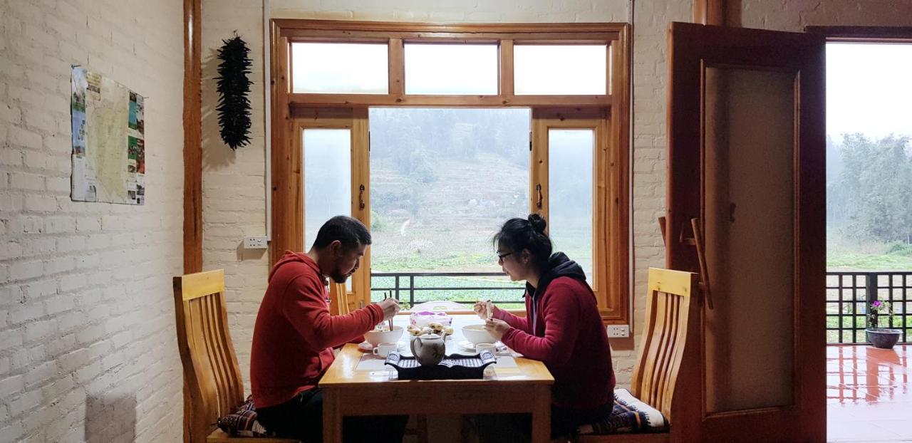 Bac Ha Threeland Homestay Esterno foto